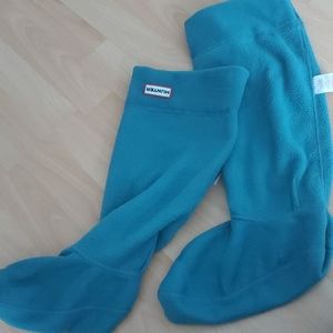Hunter socks teal ish colour
